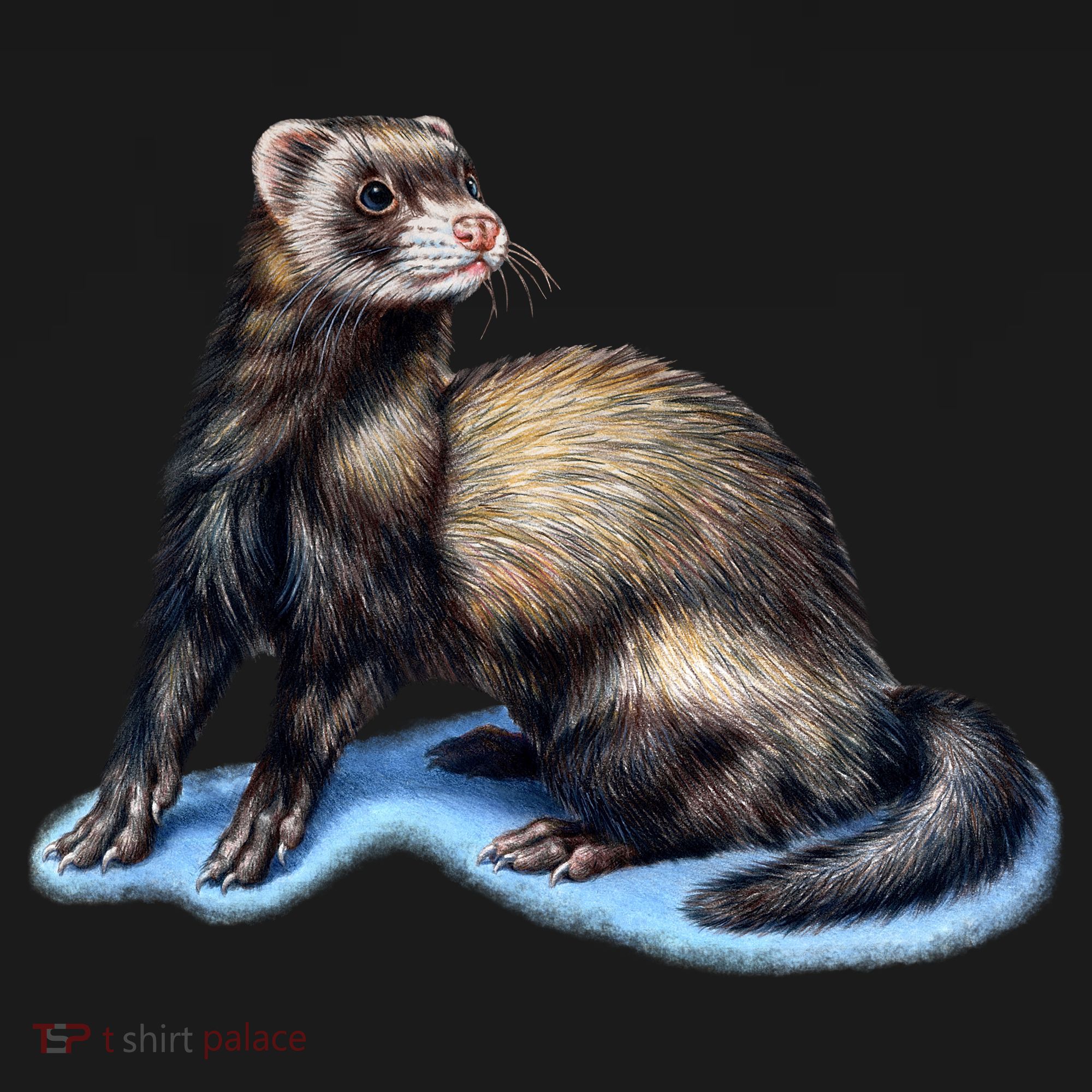 Ferret Wildlife Pajama Set