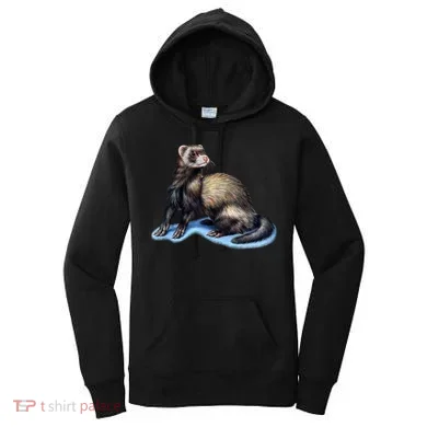 Ferret Wildlife Women's Hoodie