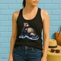 Ferret Wildlife Women's Tank Top thumb 2