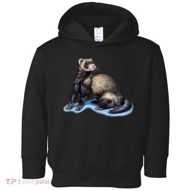 Ferret Wildlife Toddler Hoodie