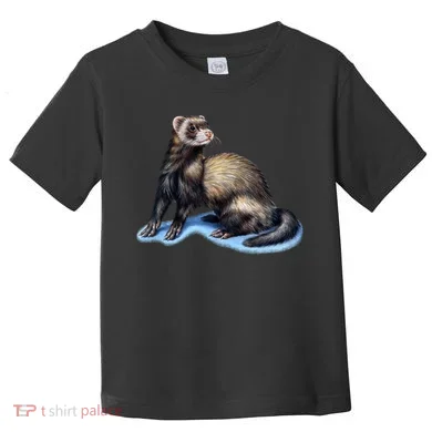 Ferret Wildlife Toddler T-Shirt