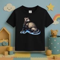 Ferret Wildlife Toddler T-Shirt thumb 3