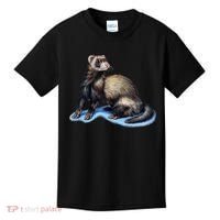 Ferret Wildlife Kids T-Shirt thumb 0