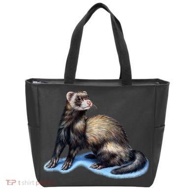 Ferret Wildlife Tote Bag
