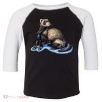 Ferret Wildlife Toddler Fine Jersey T-Shirt thumb 0