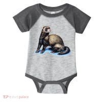 Ferret Wildlife Infant Baby Jersey Bodysuit thumb 0