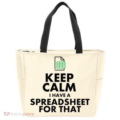 Funny Excel Spreadsheets Lover Gift Accountant Tote Bag