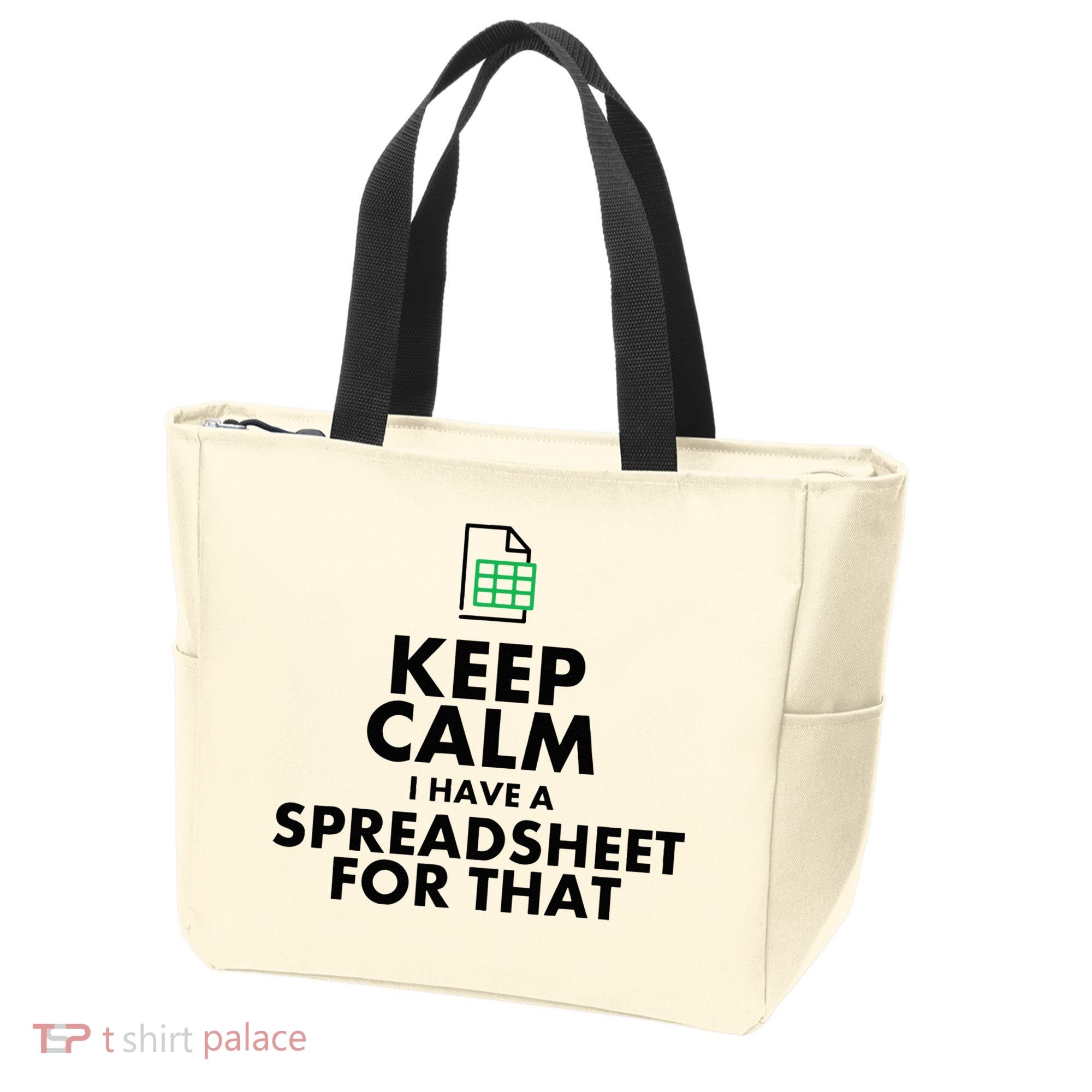 Funny Excel Spreadsheets Lover Gift Accountant Tote Bag