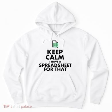 Funny Excel Spreadsheets Lover Gift Accountant Hoodie