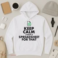 Funny Excel Spreadsheets Lover Gift Accountant Hoodie thumb 3