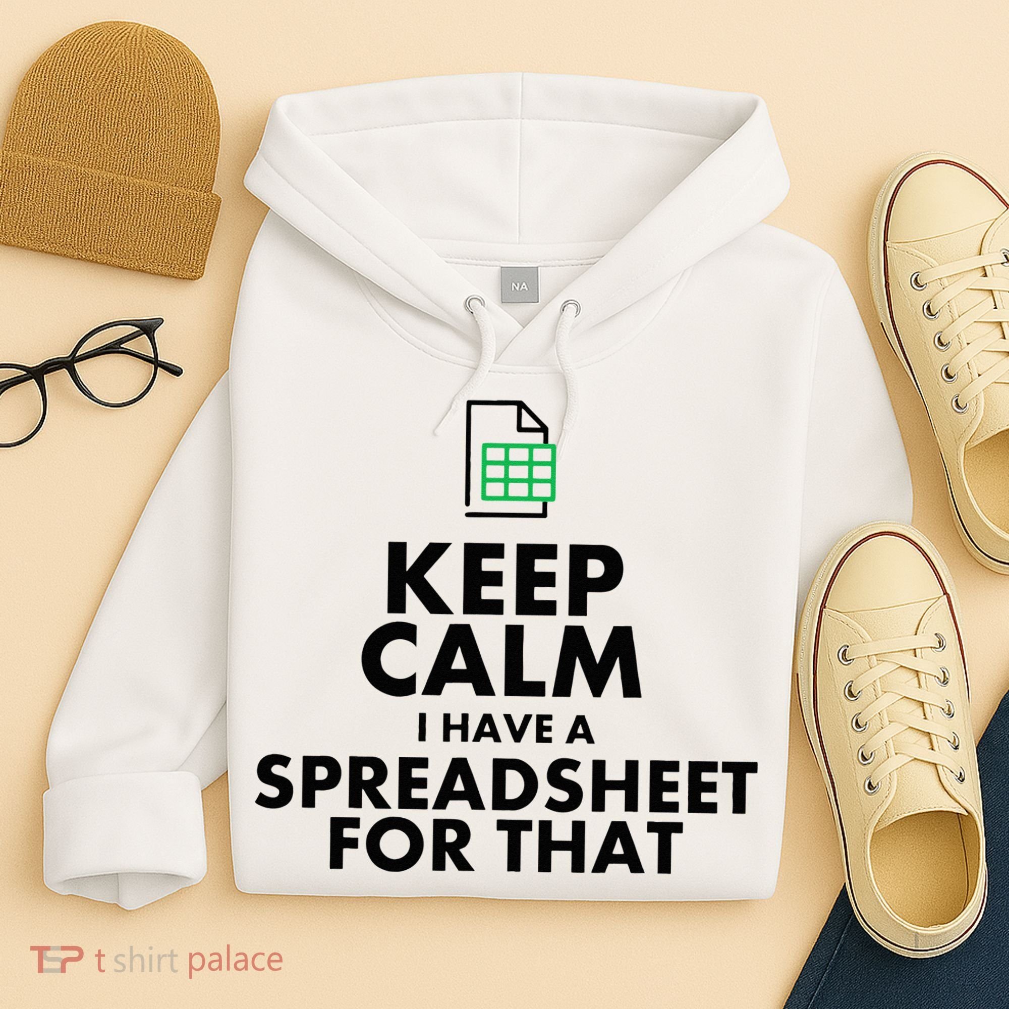 Funny Excel Spreadsheets Lover Gift Accountant Hoodie