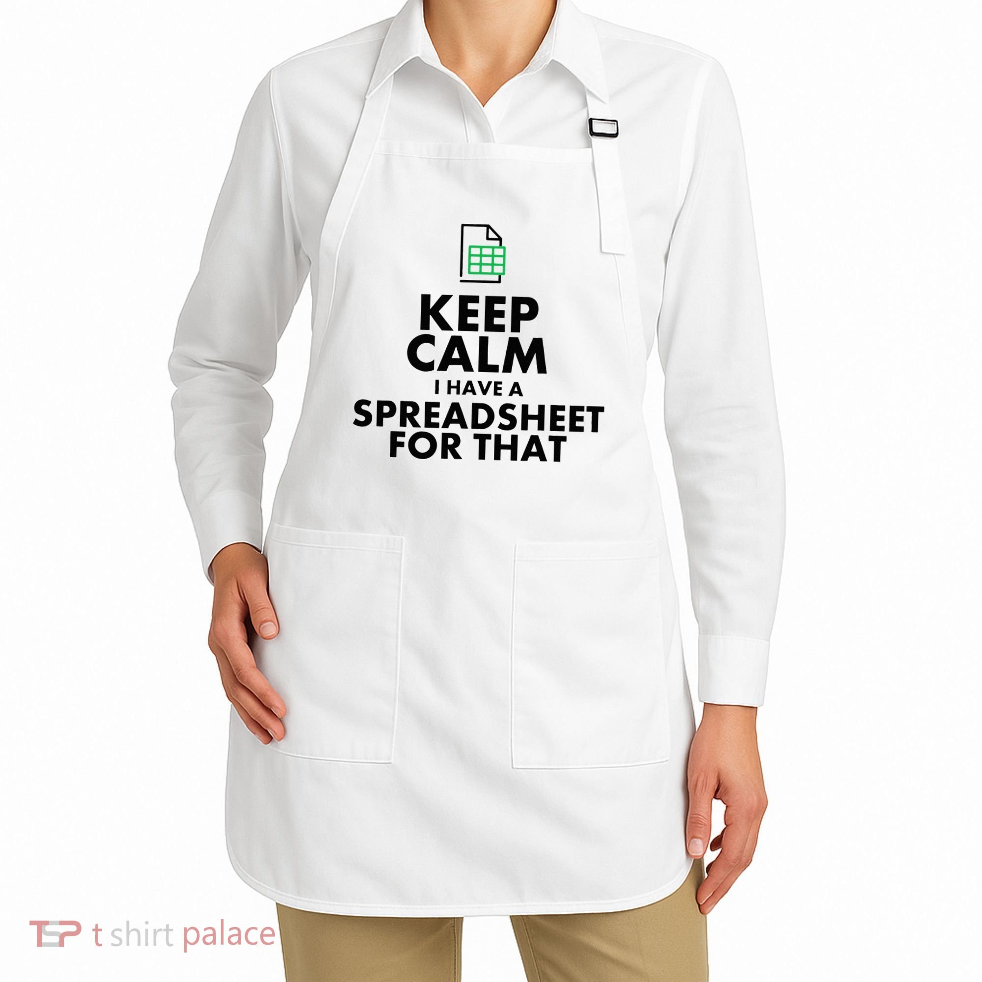 Funny Excel Spreadsheets Lover Gift Accountant Apron