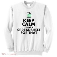 Funny Excel Spreadsheets Lover Gift Accountant Sweatshirt thumb 0