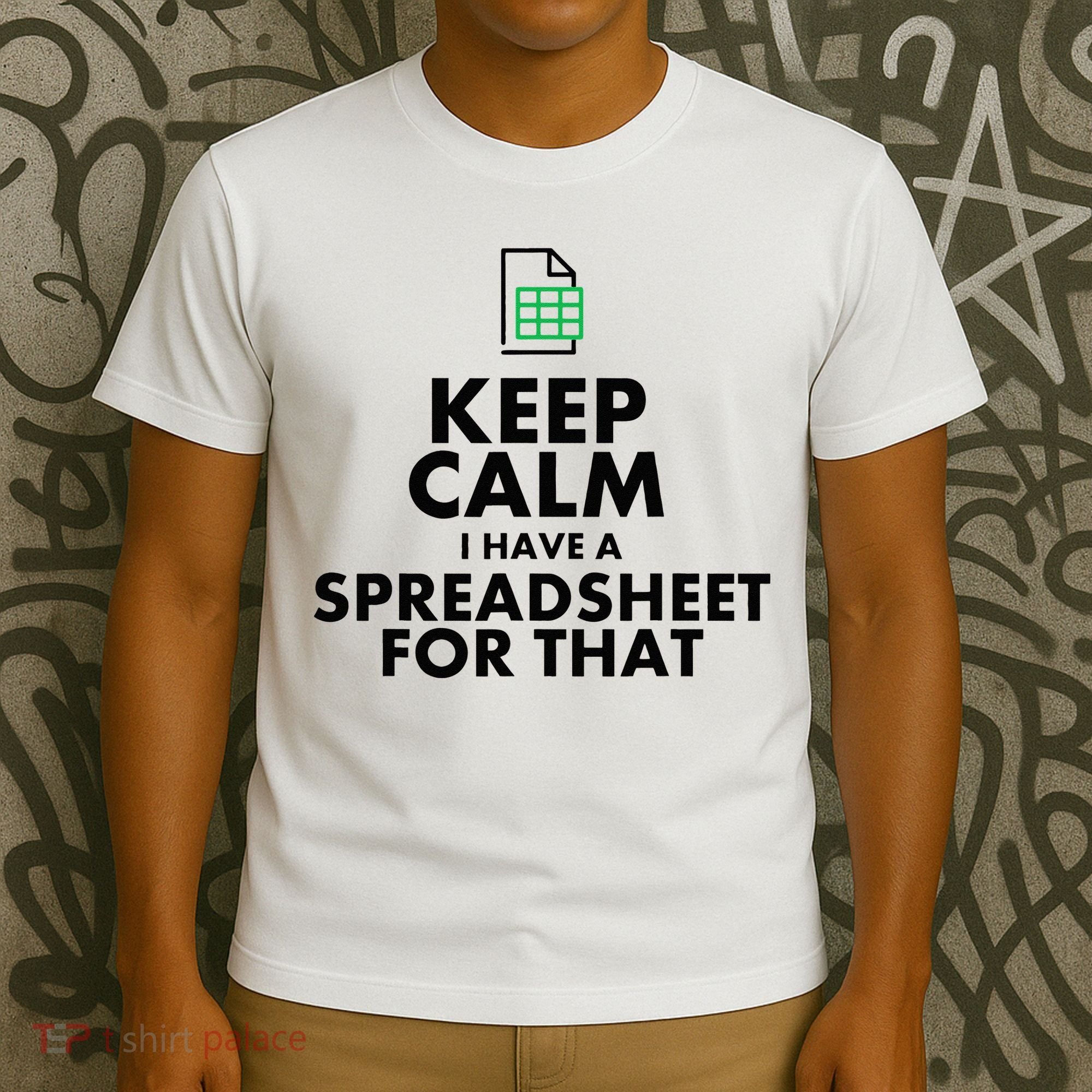 Funny Excel Spreadsheets Lover Gift Accountant T-Shirt