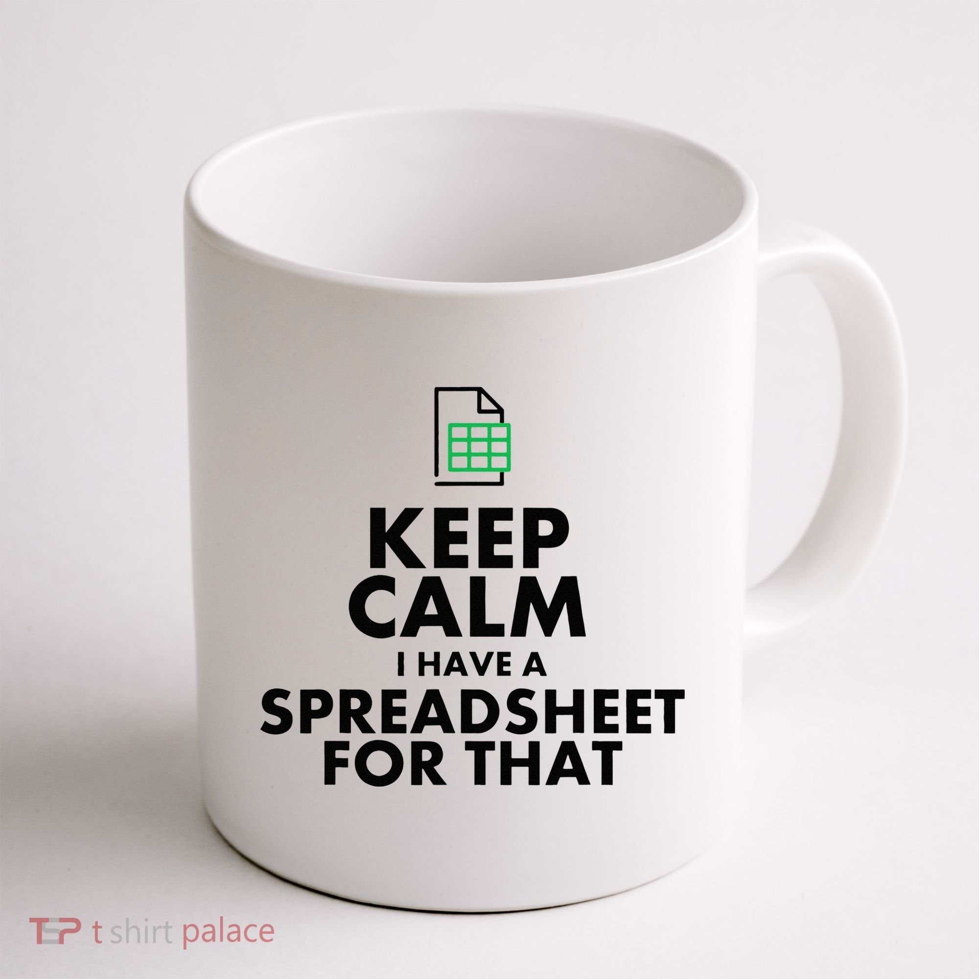 Funny Excel Spreadsheets Lover Gift Accountant Coffee Mug