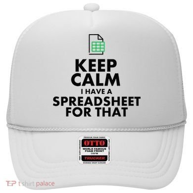Funny Excel Spreadsheets Lover Gift Accountant Hat