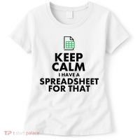 Funny Excel Spreadsheets Lover Gift Accountant Women's T-Shirt thumb 0