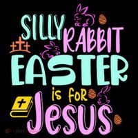 Funny Easter Sunday Silly Rabbit Easter Is For Jesus Doggie Tank thumb 4
