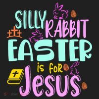 Funny Easter Sunday Silly Rabbit Easter Is For Jesus Beanie thumb 2