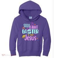 Funny Easter Sunday Silly Rabbit Easter Is For Jesus Kids Hoodie thumb 0