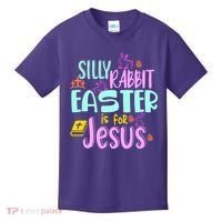 Funny Easter Sunday Silly Rabbit Easter Is For Jesus Kids T-Shirt thumb 0