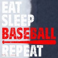 Funny Eat Sleep Baseball Repeat Gift Sport-Tek Competitor United Soccer Jersey thumb 4