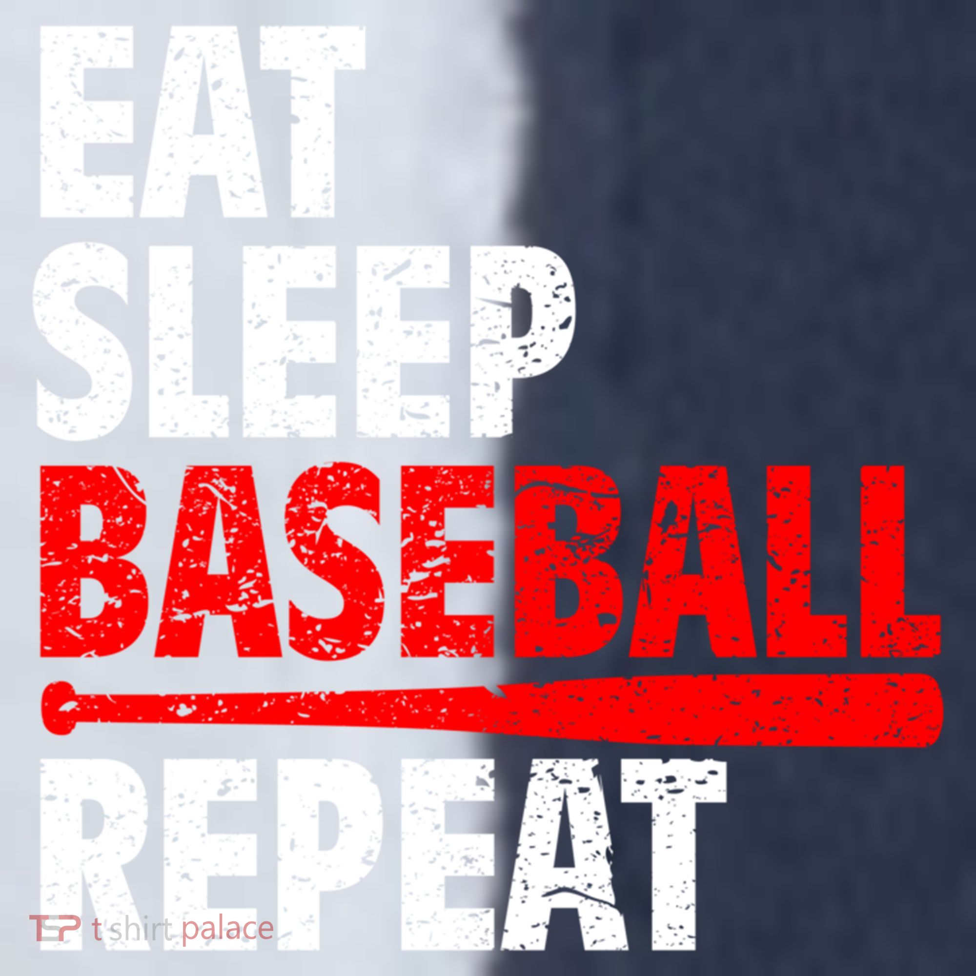 Funny Eat Sleep Baseball Repeat Gift Sport-Tek Competitor United Soccer Jersey