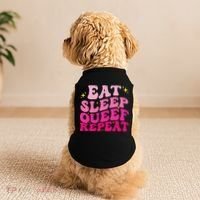 Funny Eat Sleep Queef Repeat Inappropriate Queefing Joke Doggie Tank thumb 2