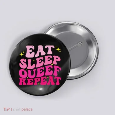 Funny Eat Sleep Queef Repeat Inappropriate Queefing Joke Button