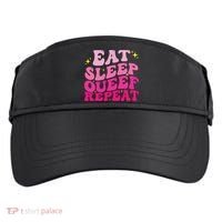 Funny Eat Sleep Queef Repeat Inappropriate Queefing Joke Adult Drive Performance Visor thumb 0