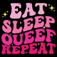Funny Eat Sleep Queef Repeat Inappropriate Queefing Joke Coaster thumb 2