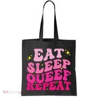 Funny Eat Sleep Queef Repeat Inappropriate Queefing Joke Tote Bag thumb 0