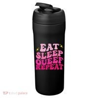 Funny Eat Sleep Queef Repeat Inappropriate Queefing Joke 24oz Duet Stainless Steel Tumbler thumb 3