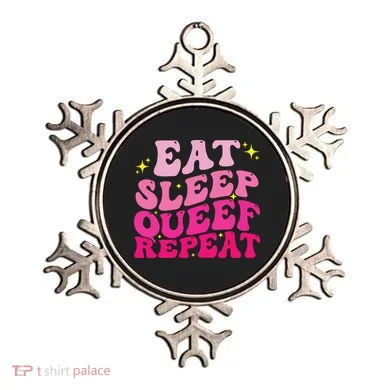 Funny Eat Sleep Queef Repeat Inappropriate Queefing Joke Ornament