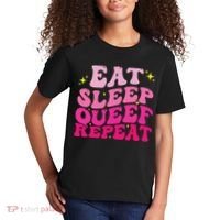 Funny Eat Sleep Queef Repeat Inappropriate Queefing Joke Kids T-Shirt thumb 2