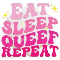 Funny Eat Sleep Queef Repeat Inappropriate Queefing Joke Ceramic Ornament thumb 2