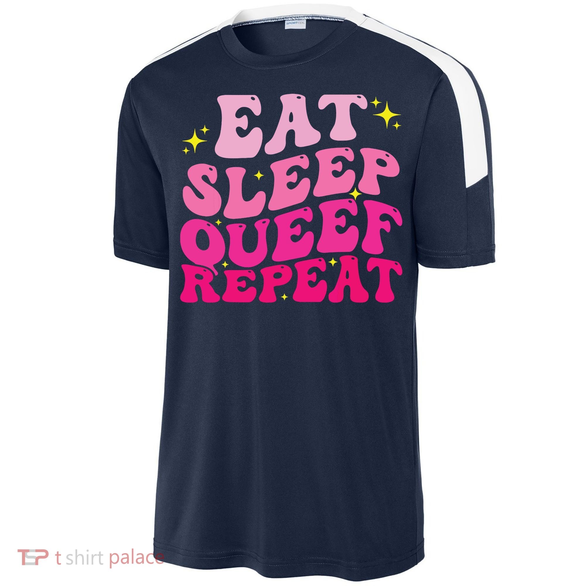 Funny Eat Sleep Queef Repeat Inappropriate Queefing Joke Soccer Jersey