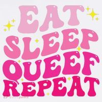Funny Eat Sleep Queef Repeat Inappropriate Queefing Joke Comfort Colors Garment-Dyed Hooded Sweatshirt thumb 2