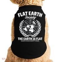 Flat Earth Society Flat Earther Doggie Tank thumb 0