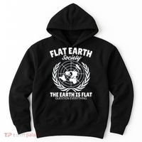 Flat Earth Society Flat Earther Hoodie thumb 0
