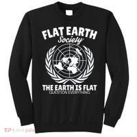 Flat Earth Society Flat Earther Sweatshirt thumb 0