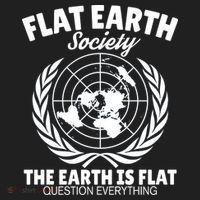 Flat Earth Society Flat Earther Adult Drive Performance Visor thumb 2