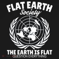 Flat Earth Society Flat Earther Polo thumb 3