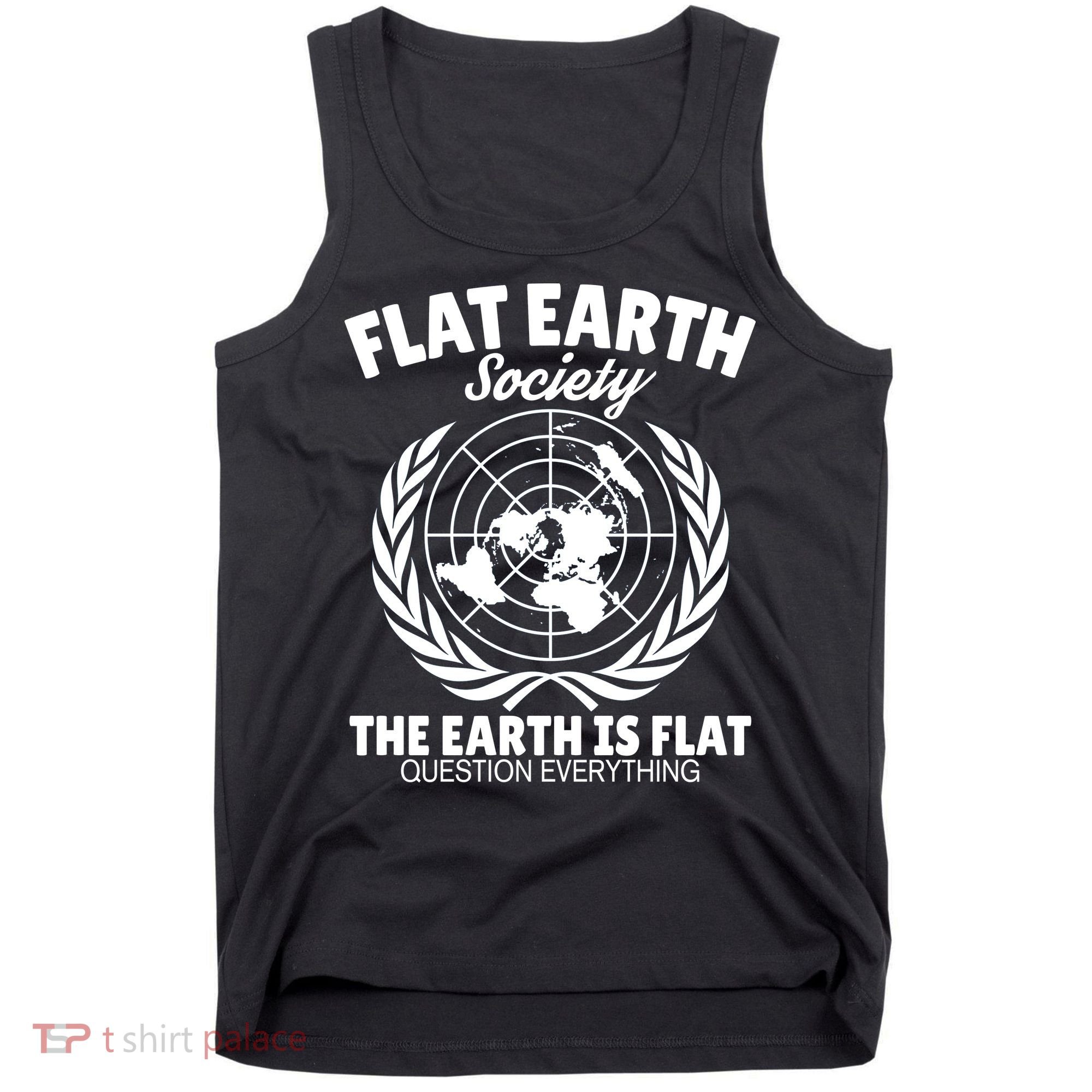 Flat Earth Society Flat Earther Tank Top
