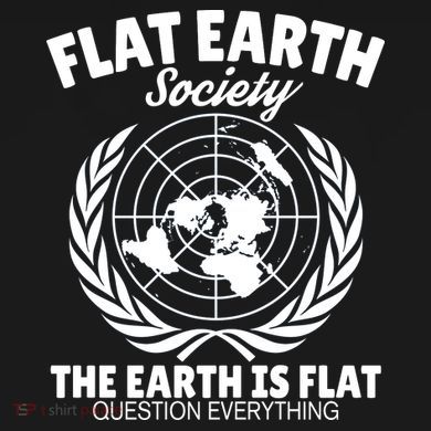 Flat Earth Society Flat Earther Toddler T-Shirt