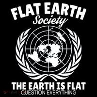 Flat Earth Society Flat Earther Kids Sweatshirt thumb 2