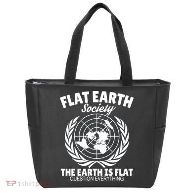 Flat Earth Society Flat Earther Tote Bag
