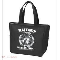 Flat Earth Society Flat Earther Tote Bag thumb 3