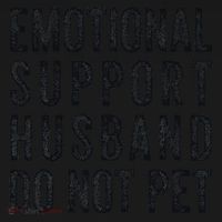 Funny Emotional Support Husband Do Not Pet Retro Husbands Bucket Hat thumb 4