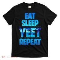 Funny Eat Sleep Yeet Repeat Vintage Gift T-Shirt thumb 0
